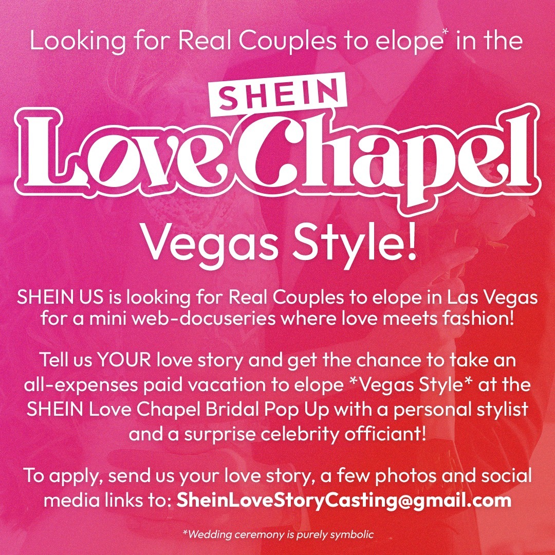 Shein Love Chapel: Vegas Style